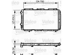 VALEO 730995 radiatorius, variklio aušinimas 
 Aušinimo sistema -> Radiatorius/alyvos aušintuvas -> Radiatorius/dalys
1301-JK, 1301JK, 1307393080, 1330-L4