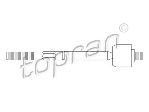 TOPRAN 700 686 vidinė skersinė vairo trauklė 
 Vairavimas -> Vairo mechanizmo sujungimai
4852 156 12R, 7701 478 406