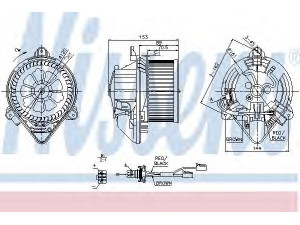NISSENS 87053 vidaus pūtiklis 
 Šildymas / vėdinimas -> Orpūtė/dalys
6441H6, 6441L3, 6441H6, 6441L3