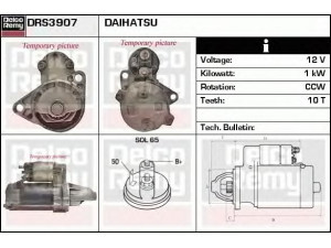 DELCO REMY DRS3907 starteris 
 Elektros įranga -> Starterio sistema -> Starteris