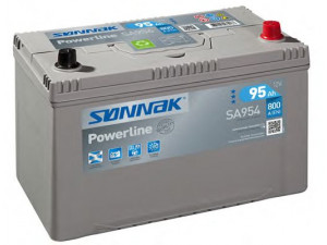 SONNAK SA954 starterio akumuliatorius; starterio akumuliatorius 
 Elektros įranga -> Akumuliatorius
KE241-90E00-NY, KE24190E00NY, E3710-26100