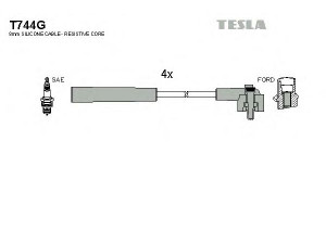 TESLA T744G uždegimo laido komplektas 
 Kibirkšties / kaitinamasis uždegimas -> Uždegimo laidai/jungtys
1063617