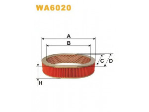 WIX FILTERS WA6020 oro filtras 
 Filtrai -> Oro filtras
285, IIM285, 5018337, 870X9601AEA