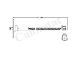 CALORSTAT by Vernet LS140577 lambda jutiklis 
 Išmetimo sistema -> Lambda jutiklis
89465-12211, 89465-19366, 94850008