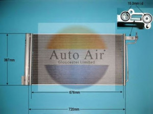 AUTO AIR GLOUCESTER 16-6225 kondensatorius, oro kondicionierius 
 Oro kondicionavimas -> Kondensatorius
AV6119710AA, 1684204, 1769313