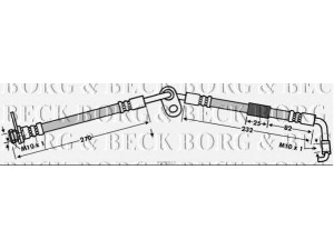 BORG & BECK BBH7817 stabdžių žarnelė 
 Stabdžių sistema -> Stabdžių žarnelės
NF47-43-980A, NF47-43-980B