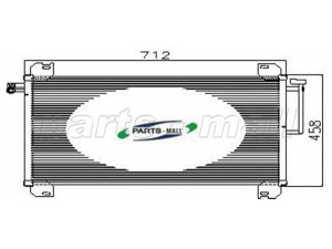 PARTS-MALL PXNCP-008 kondensatorius, oro kondicionierius
52495585