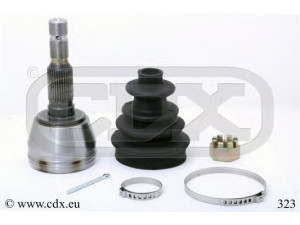 CDX 323 jungčių komplektas, kardaninis velenas 
 Ratų pavara -> Sujungimai/komplektas