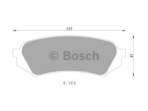 BOSCH 0 986 505 679 stabdžių trinkelių rinkinys, diskinis stabdys 
 Techninės priežiūros dalys -> Papildomas remontas
04466 60030, 04466 60070, 04466 60070