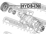FEBEST HYDS-I30 skriemulys, alkūninis velenas
23124-23772