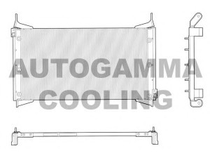 AUTOGAMMA 103193 kondensatorius, oro kondicionierius 
 Oro kondicionavimas -> Kondensatorius
46531708