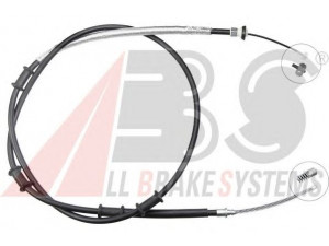 A.B.S. K19004 trosas, stovėjimo stabdys 
 Stabdžių sistema -> Valdymo svirtys/trosai
51882837, 522108, 95510633
