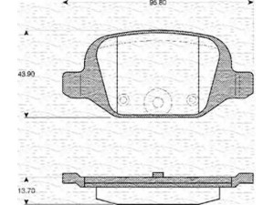 MAGNETI MARELLI 363702161104 stabdžių trinkelių rinkinys, diskinis stabdys 
 Techninės priežiūros dalys -> Papildomas remontas
77363445, 77364024, 9948417