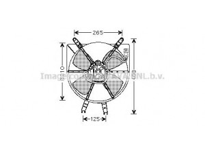 AVA QUALITY COOLING HD7506 ventiliatorius, radiatoriaus 
 Aušinimo sistema -> Oro aušinimas
19015P08013