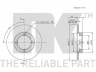 NK 205202 stabdžių diskas 
 Dviratė transporto priemonės -> Stabdžių sistema -> Stabdžių diskai / priedai
5531160B11, 5551178400, 5551182