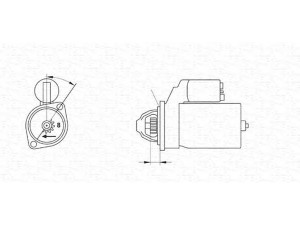 MAGNETI MARELLI 943241102010 starteris 
 Elektros įranga -> Starterio sistema -> Starteris
0280009901, M2T30381, M2T41381