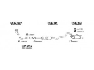 VENEPORTE 530126 išmetimo sistema 
 Išmetimo sistema -> Išmetimo sistema, visa