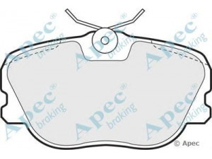 APEC braking PAD652 stabdžių trinkelių rinkinys, diskinis stabdys 
 Techninės priežiūros dalys -> Papildomas remontas
8967077, 8968018