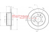 METZGER 6110179 stabdžių diskas 
 Stabdžių sistema -> Diskinis stabdys -> Stabdžių diskas
906 423 0012, A906 423 0012, 2E0 615 601A