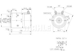 MAHLE ORIGINAL MM 131 elektrovariklis