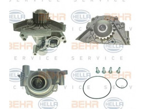 HELLA 8MP 376 802-051 vandens siurblys 
 Aušinimo sistema -> Vandens siurblys/tarpiklis -> Vandens siurblys
1201.L2, 9670557580, 9670557580