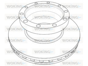 WOKING NSA1211.20 stabdžių diskas 
 Stabdžių sistema -> Diskinis stabdys -> Stabdžių diskas
1400284