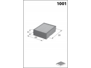 MECAFILTER ELG5545 kuro filtras 
 Techninės priežiūros dalys -> Papildomas remontas
01319822, 1319822, 4297812, 81125010021
