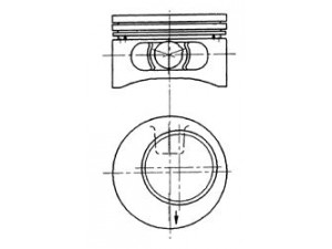 KOLBENSCHMIDT 92123610 stūmoklis 
 Variklis -> Cilindrai/stūmokliai
6 24 194, 90271340