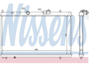 NISSENS 636013 radiatorius, variklio aušinimas 
 Aušinimo sistema -> Radiatorius/alyvos aušintuvas -> Radiatorius/dalys
1330K3, 133344, 1330K3, 133344
