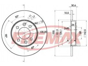 FREMAX BD-4192 stabdžių diskas 
 Stabdžių sistema -> Diskinis stabdys -> Stabdžių diskas
7700 764 192, 7701 204 288