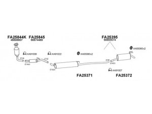 VENEPORTE 250345 išmetimo sistema 
 Išmetimo sistema -> Išmetimo sistema, visa