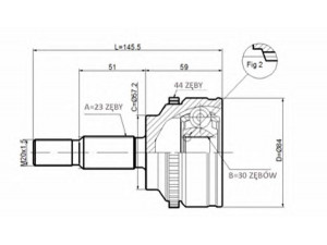 STATIM C.350 jungčių komplektas, kardaninis velenas 
 Ratų pavara -> Sujungimai/komplektas
7700111918, 8200064731, 8200236110