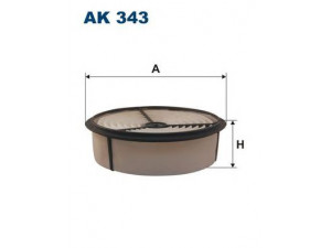 FILTRON AK343 oro filtras 
 Filtrai -> Oro filtras
453, 8944656560, 8944737080, 4310069