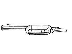 AKS DASIS SG35435 vidurinis duslintuvas