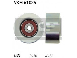 SKF VKM 61025 kreipiantysis skriemulys, V formos rumbuotas diržas 
 Diržinė pavara -> V formos rumbuotas diržas/komplektas -> Laisvasis/kreipiamasis skriemulys
16604-31010, 16604-31020, 16604-31010