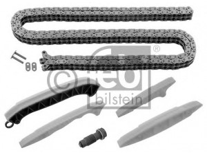FEBI BILSTEIN 47274 pavaros grandinės komplektas 
 Variklis -> Variklio uždegimo laiko reguliavimo kontrolė -> Sinchronizavimo grandinė/įtempiklis/kreiptuvas -> Pavaros grandinės komplektas
272 050 01 11 S6