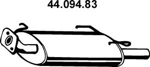 EBERSPÄCHER 44.094.83 galinis duslintuvas 
 Išmetimo sistema -> Duslintuvas
20100-38U15