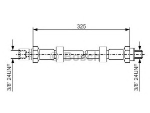BOSCH 1 987 476 130 stabdžių žarnelė 
 Stabdžių sistema -> Stabdžių žarnelės
77 00 547 538, 77 01 348 758, 77 01 454 063