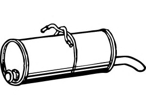 FENNO P1859 galinis duslintuvas 
 Išmetimo sistema -> Duslintuvas
1730-A2, 1730-A3, 1730-A2, 1730-A3