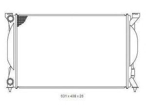 ORDONEZ 2065012 radiatorius, variklio aušinimas 
 Aušinimo sistema -> Radiatorius/alyvos aušintuvas -> Radiatorius/dalys
8E0121251, 8E0121251A, 8E0121251AF
