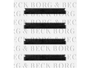 BORG & BECK BBK1078 priedų komplektas, diskinių stabdžių trinkelės 
 Stabdžių sistema -> Diskinis stabdys -> Stabdžių dalys/priedai