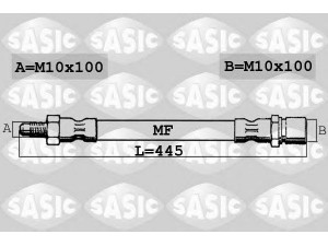SASIC 6606110 stabdžių žarnelė 
 Stabdžių sistema -> Stabdžių žarnelės
1404793, 3M512282DE