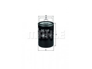 KNECHT OC 110 alyvos filtras 
 Filtrai -> Alyvos filtras
5018028, 93156747, 1021840001, 1021840101