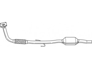 AKS DASIS SG60188 katalizatoriaus keitiklis