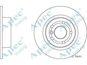 APEC braking DSK952 stabdžių diskas 
 Dviratė transporto priemonės -> Stabdžių sistema -> Stabdžių diskai / priedai
NTC8781, SDB000210, SDB000470