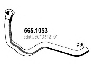 ASSO 565.1053 išleidimo kolektorius
5010342101