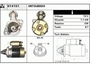 EDR 914151 starteris
M2T32681, M3T15971, M3T15972, M3T22681