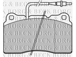 BORG & BECK BBP1829 stabdžių trinkelių rinkinys, diskinis stabdys 
 Techninės priežiūros dalys -> Papildomas remontas
425207, 425255, 4254.60, 425460