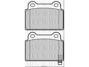 BORG & BECK BBP2257 stabdžių trinkelių rinkinys, diskinis stabdys 
 Techninės priežiūros dalys -> Papildomas remontas
4605A584, 4605A695