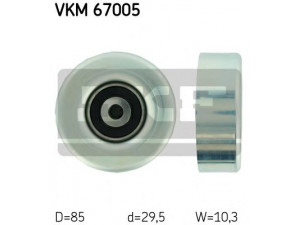 SKF VKM 67005 kreipiantysis skriemulys, V formos rumbuotas diržas 
 Diržinė pavara -> V formos rumbuotas diržas/komplektas -> Laisvasis/kreipiamasis skriemulys
16603-23020, 16603-23021, 16603-23022